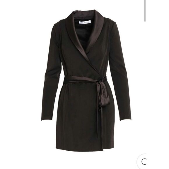 NWT Mac Duggal mini tuxedo dress - Picture 1 of 7